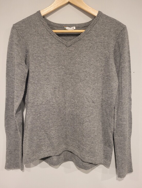 Smartwool Sweaters - Smartwool Shadow Pine Merino Wool Blend V-Neck Sweater Gray See Measurements